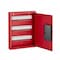 Adiroffice 60-Key Steel Heavy-Duty Key Cabinet with Electronic Digital Lock Keypad in Red ADI680-60-RED-MK - alternate 4